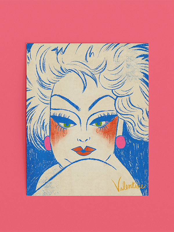Divine Beauty Print: 8 x 10