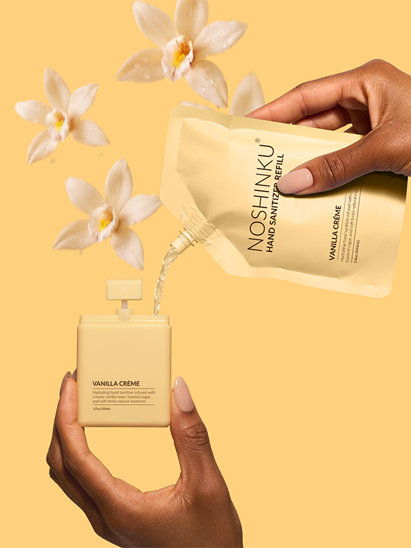 Hydrating Sanitizer Mini Refill Pouch: Vanilla Créme