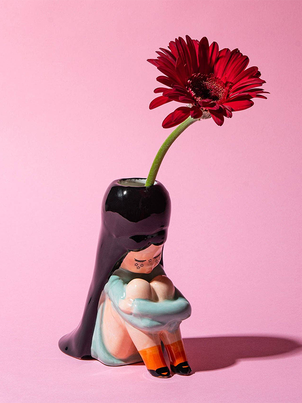 Dalila Ceramic Flower Vase