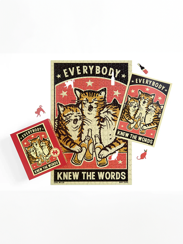 Knew The Words Puzzle: 500 Pieces
