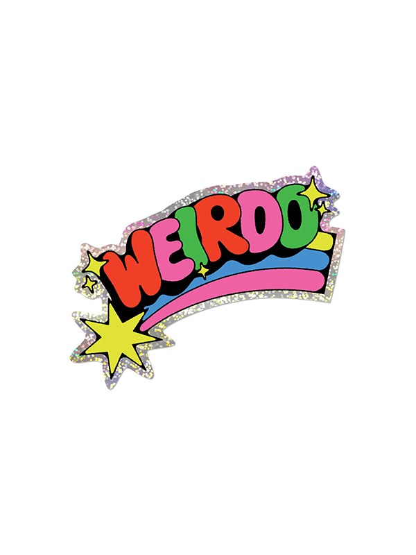 Weirdo Sticker