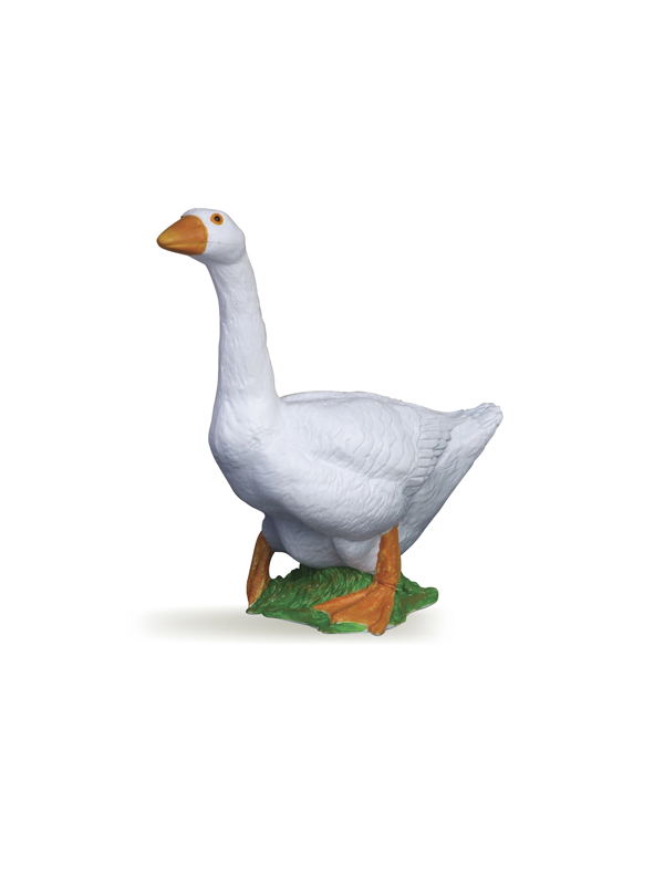 Figurine: White Goose – A charming, handcrafted white goose figurine that brings a touch of nature's beauty to any space. Perfect for adding a whimsical and serene element to your decor.