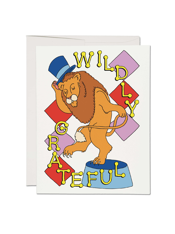 Wildly Grateful Card