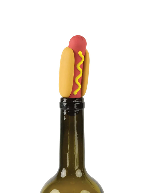 Wine Wiener Bottle Stopper