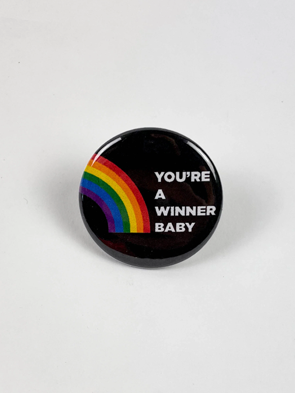 You're A Winner Baby Button