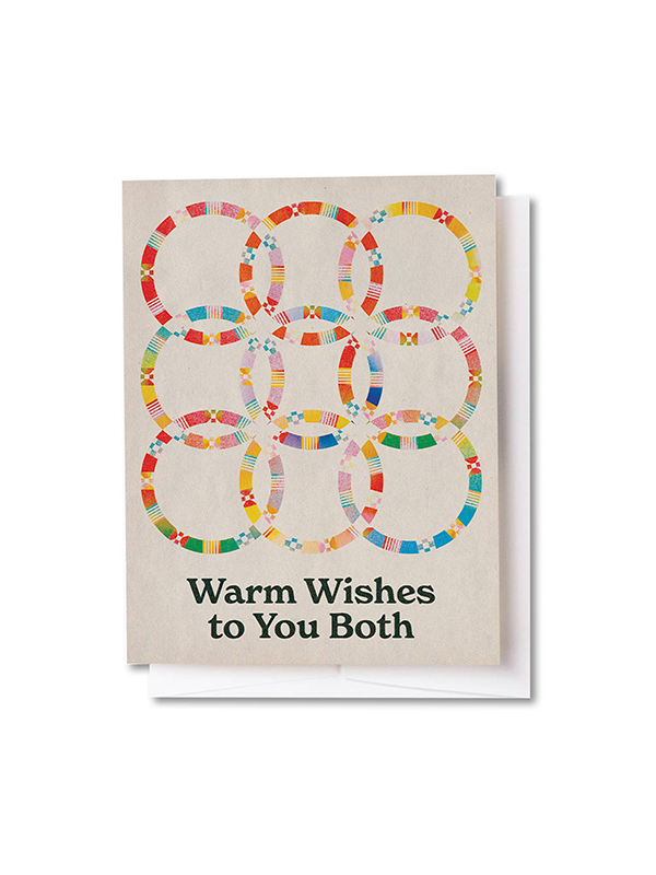 Wedding Ring Quilt Card