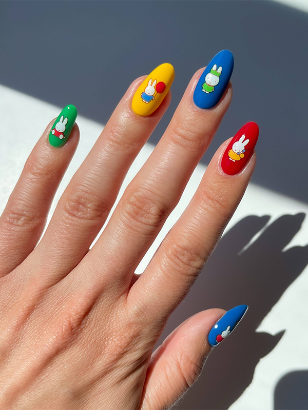 Miffy's World Nail Art Stickers