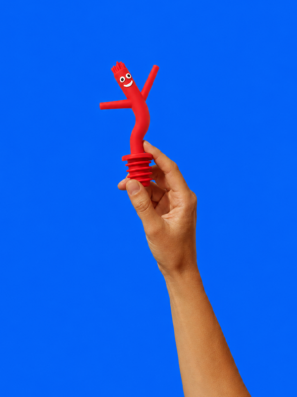 Mini Tube Guy Wine Stopper