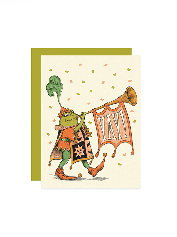 Froggy Yay Card
