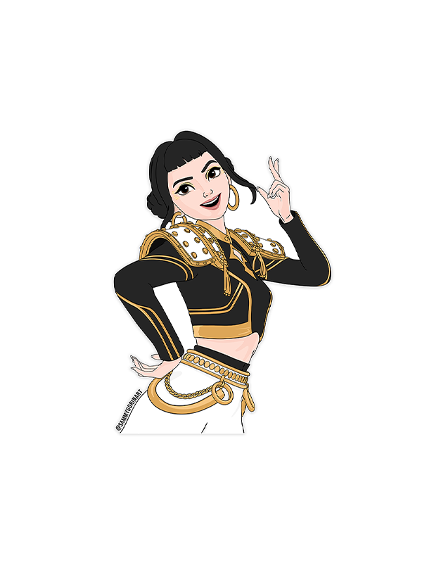Zoey K-Pop Sticker