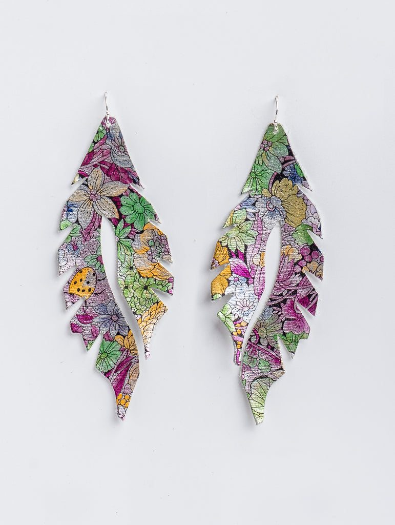 French Floral Feather Minis by Edge of Urge