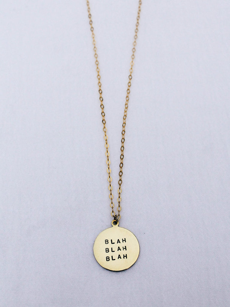 hand stamped necklace custom jewelry