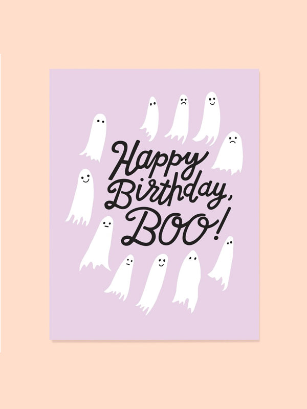 Birthday Boo Card