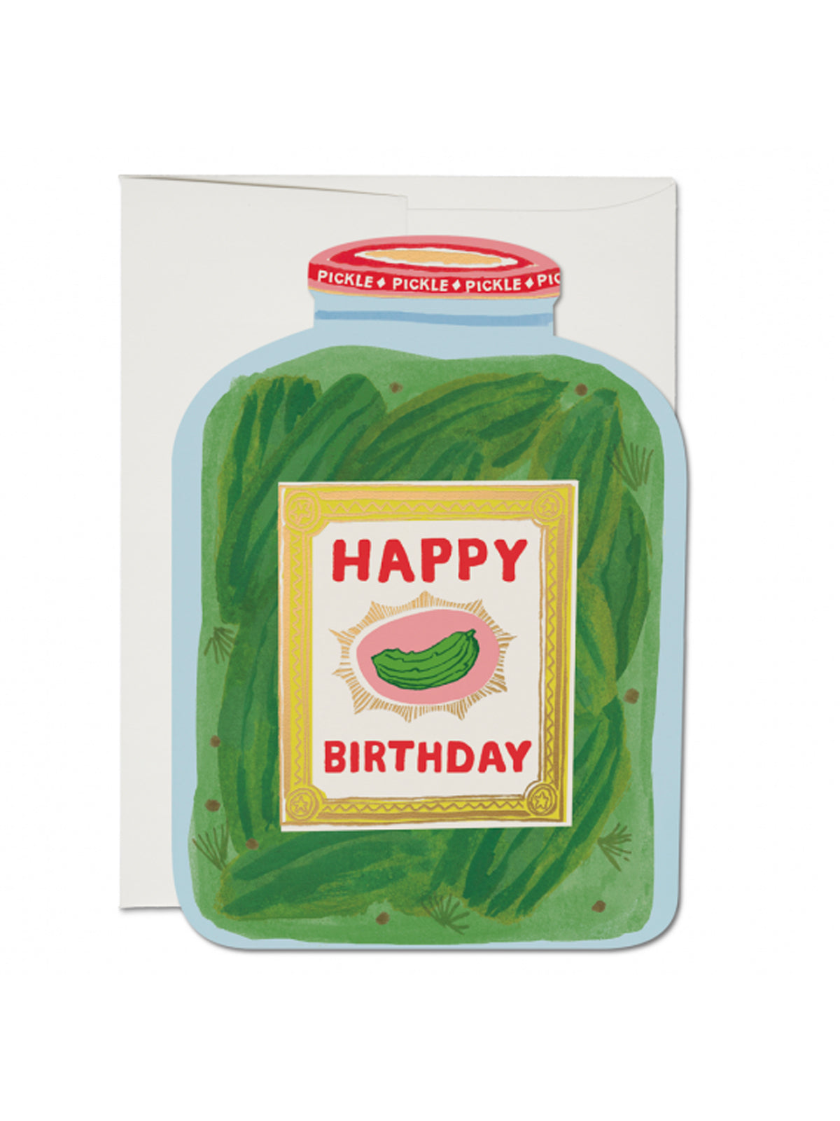Pickle Birthday Card