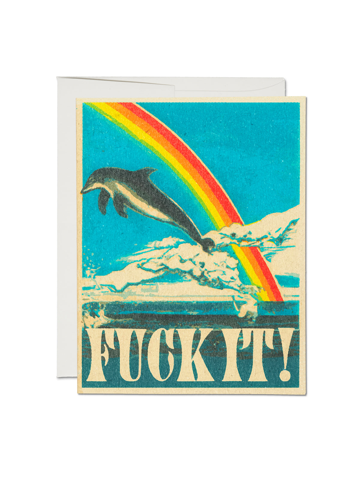 Dolphin Encouragement Card