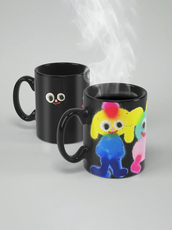 Fuzzy Friend Mug X Jon Burgerman (FINAL SALE)