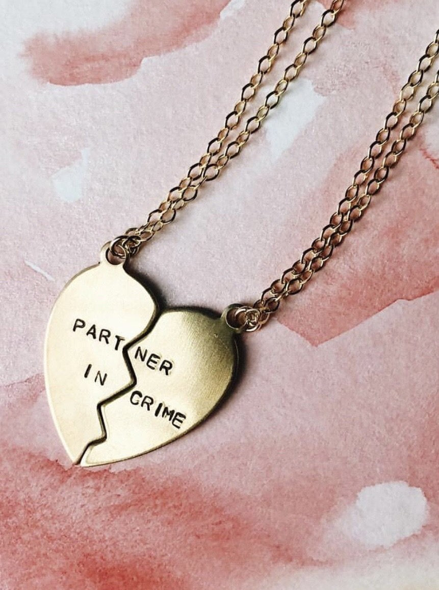 Partner In Crime Necklaces (Set of 2)