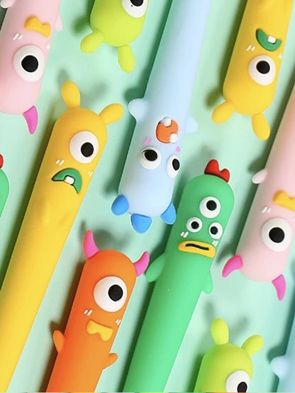 Little Monster Gel Pen (Single, Assorted)