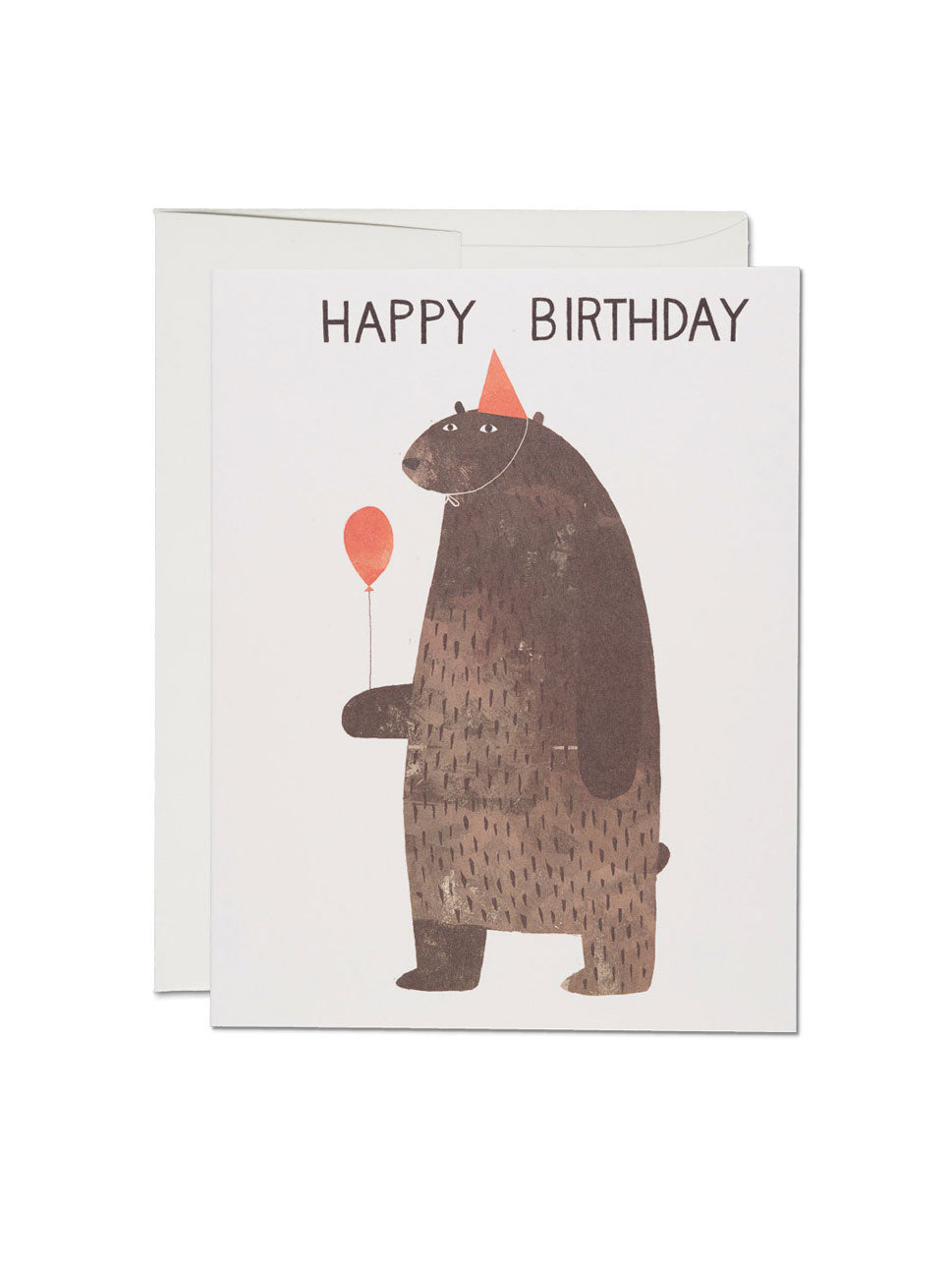 Party Bear Birthday Card