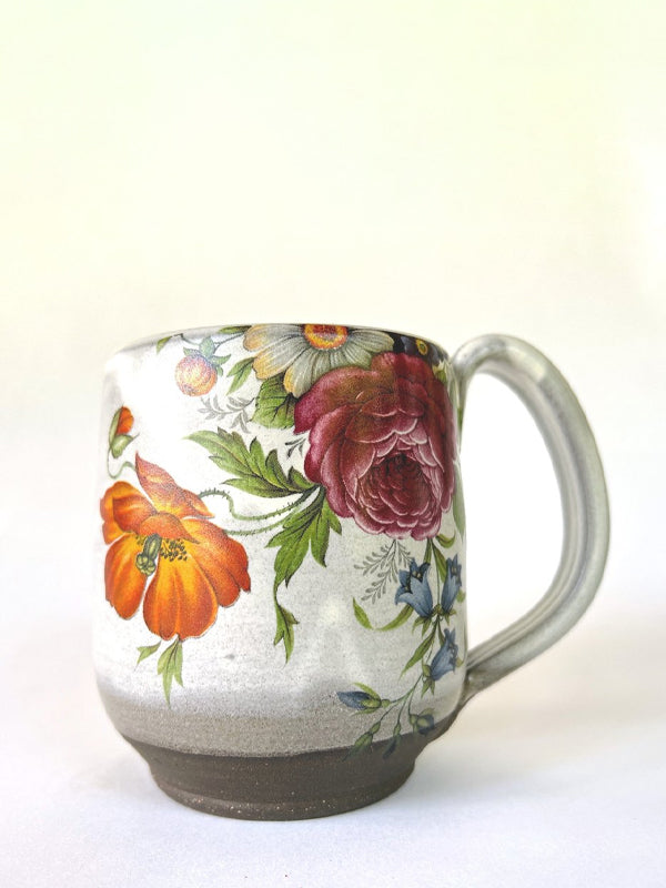 Mug: Poppy (White)